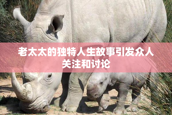 老太太的独特人生故事引发众人关注和讨论