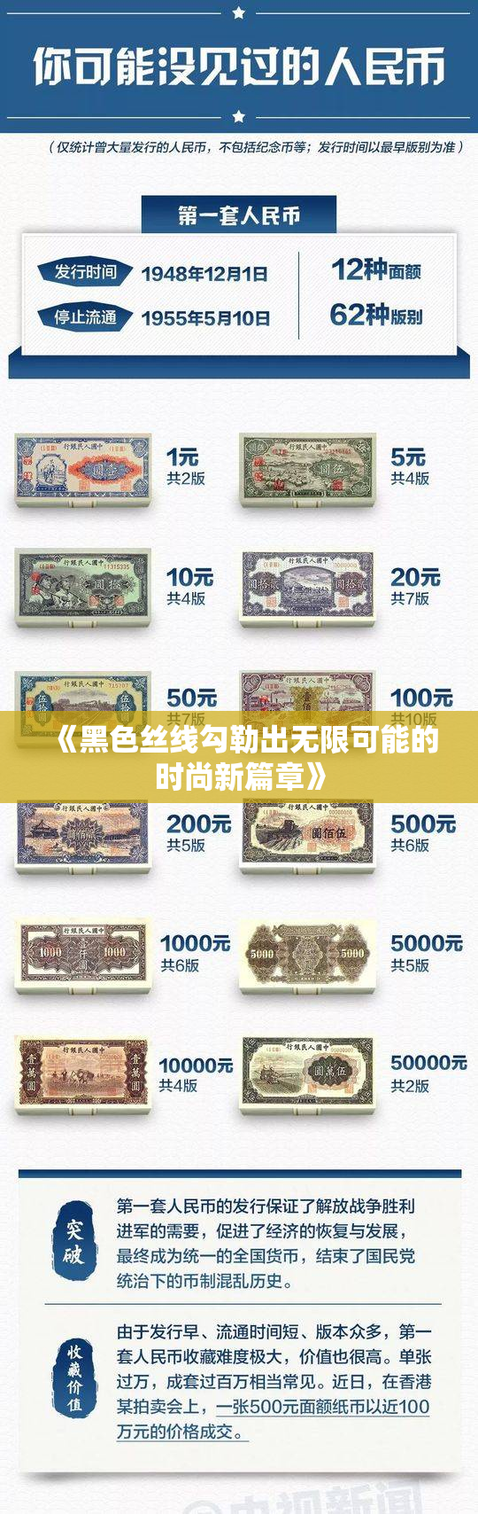 《黑色丝线勾勒出无限可能的时尚新篇章》