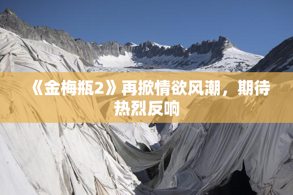 《金梅瓶2》再掀情欲风潮，期待热烈反响