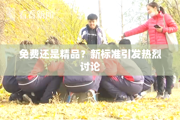 免费还是精品？新标准引发热烈讨论