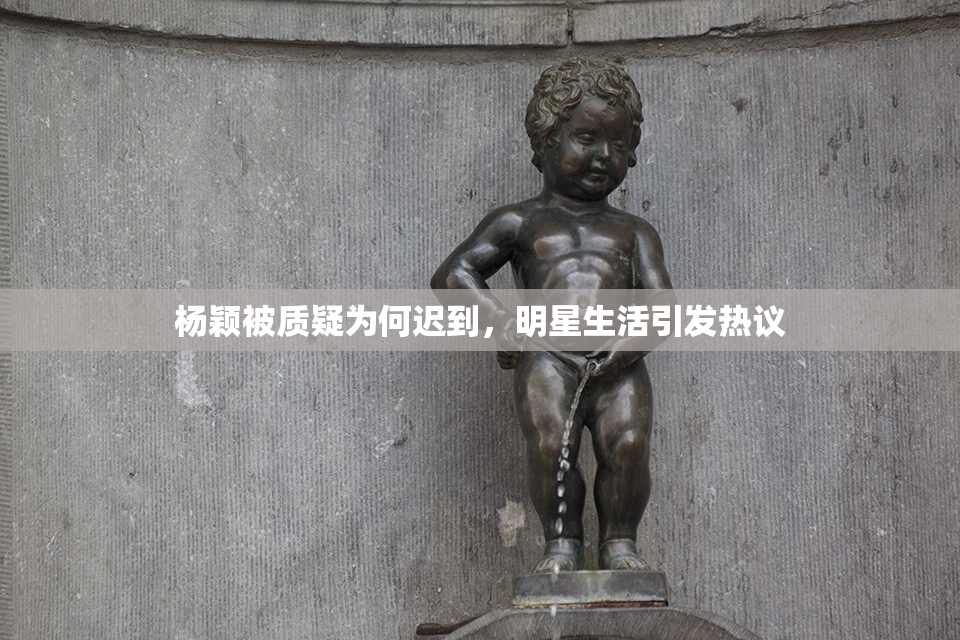 杨颖被质疑为何迟到，明星生活引发热议