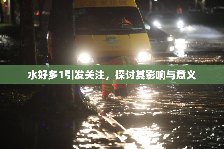 水好多1引发关注，探讨其影响与意义