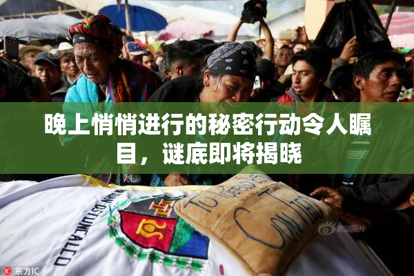晚上悄悄进行的秘密行动令人瞩目，谜底即将揭晓