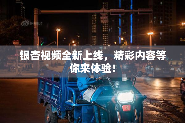 银杏视频全新上线，精彩内容等你来体验！