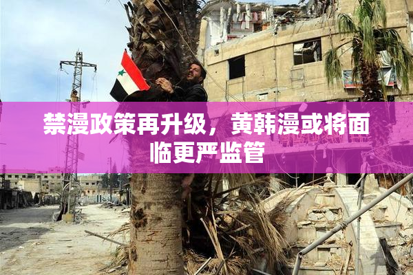 禁漫政策再升级，黄韩漫或将面临更严监管
