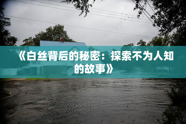 《白丝背后的秘密：探索不为人知的故事》