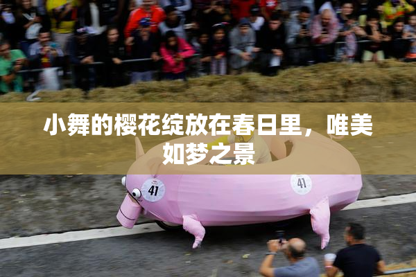 小舞的樱花绽放在春日里，唯美如梦之景