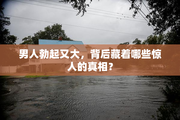男人勃起又大，背后藏着哪些惊人的真相？