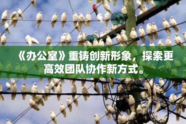 《办公室》重铸创新形象，探索更高效团队协作新方式。