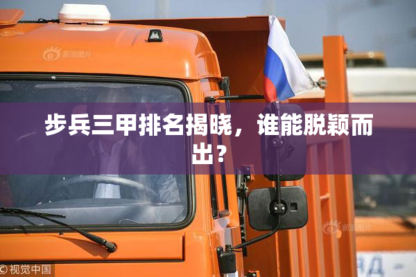 步兵三甲排名揭晓，谁能脱颖而出？