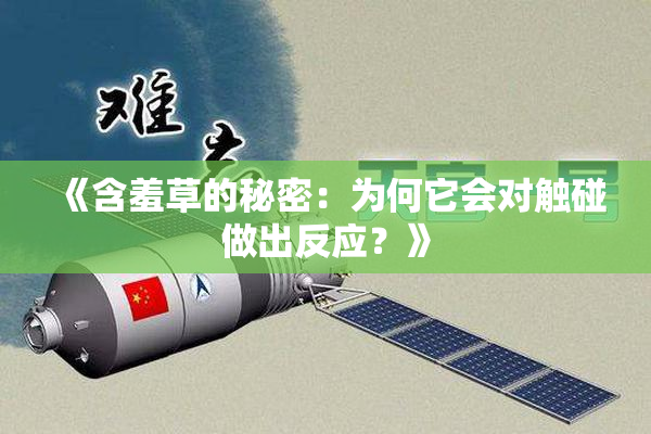 《含羞草的秘密：为何它会对触碰做出反应？》