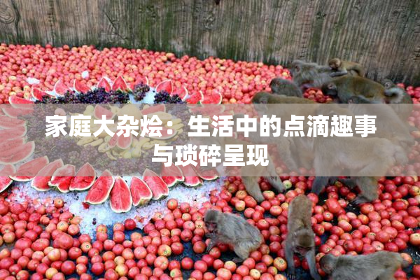 家庭大杂烩：生活中的点滴趣事与琐碎呈现