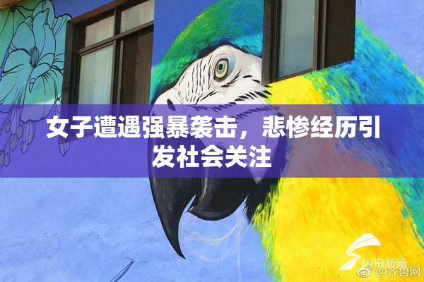 女子遭遇强暴袭击，悲惨经历引发社会关注