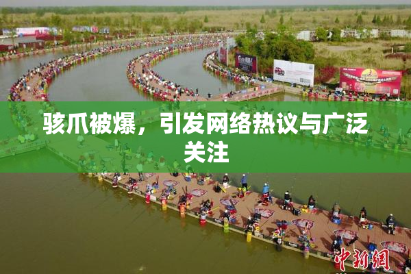 骇爪被爆，引发网络热议与广泛关注