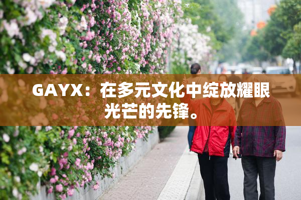 GAYX：在多元文化中绽放耀眼光芒的先锋。