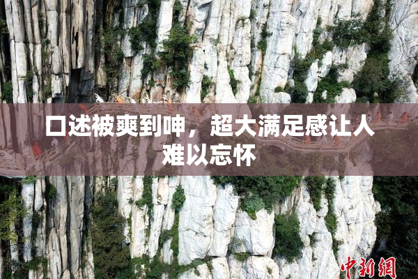 口述被爽到呻，超大满足感让人难以忘怀