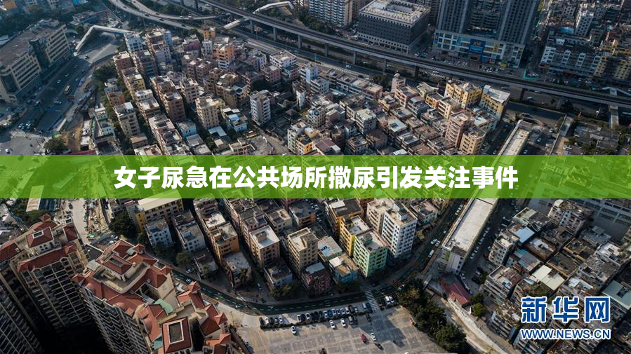 女子尿急在公共场所撒尿引发关注事件