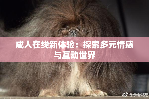成人在线新体验：探索多元情感与互动世界
