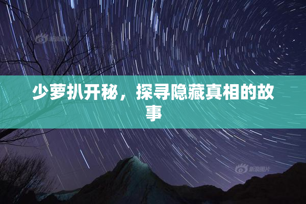 少萝扒开秘，探寻隐藏真相的故事