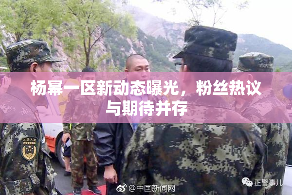 杨幂一区新动态曝光，粉丝热议与期待并存