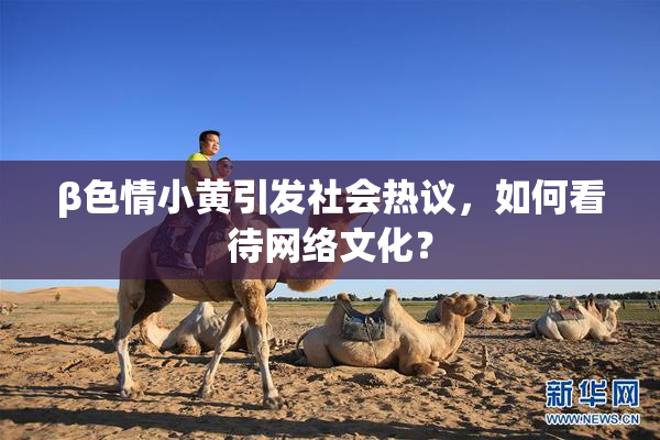 β色情小黄引发社会热议，如何看待网络文化？