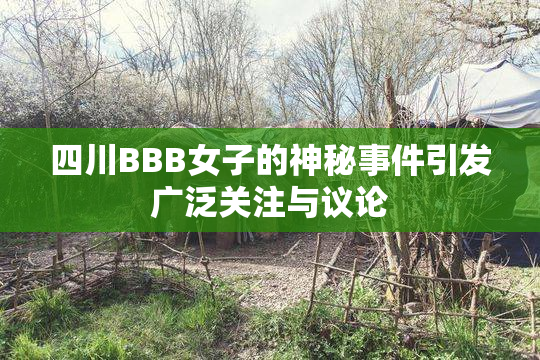 四川BBB女子的神秘事件引发广泛关注与议论