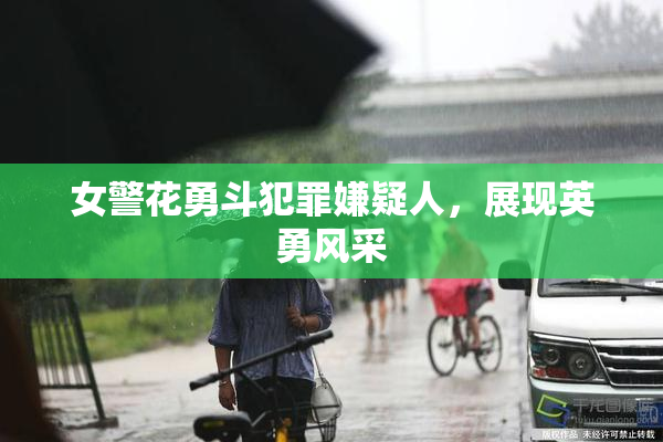 女警花勇斗犯罪嫌疑人，展现英勇风采