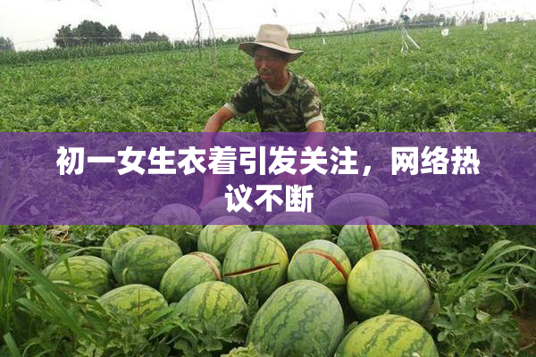 初一女生衣着引发关注，网络热议不断