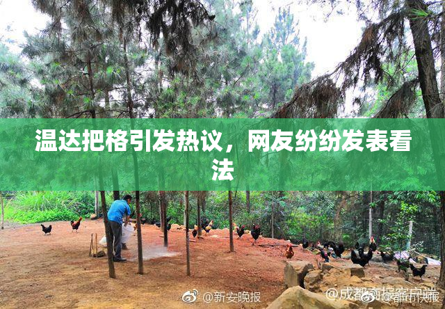 温达把格引发热议，网友纷纷发表看法