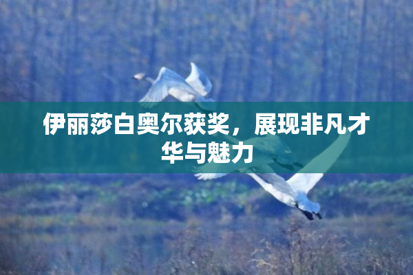 伊丽莎白奥尔获奖，展现非凡才华与魅力