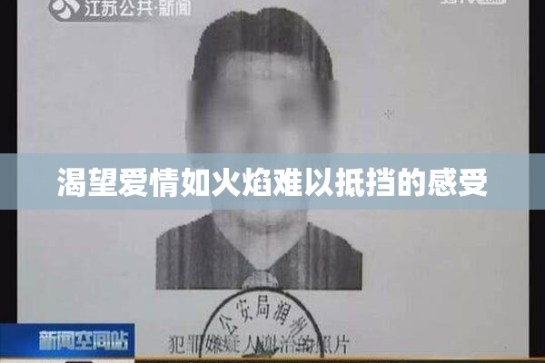 渴望爱情如火焰难以抵挡的感受