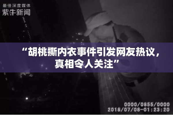 “胡桃撕内衣事件引发网友热议，真相令人关注”