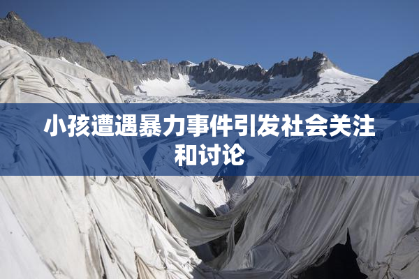 小孩遭遇暴力事件引发社会关注和讨论