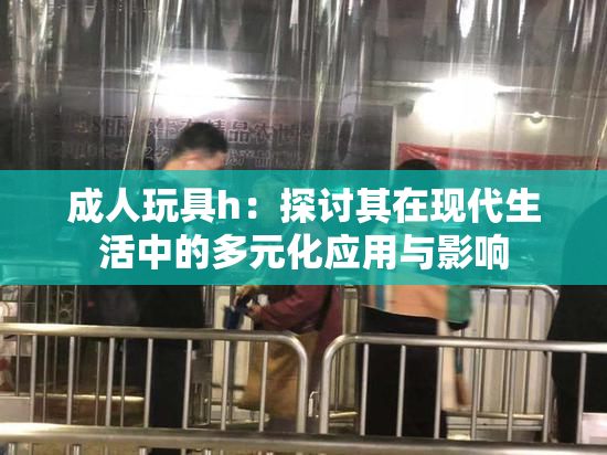 成人玩具h：探讨其在现代生活中的多元化应用与影响