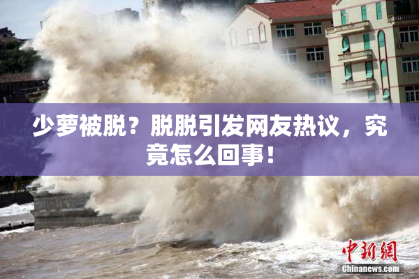 少萝被脱？脱脱引发网友热议，究竟怎么回事！