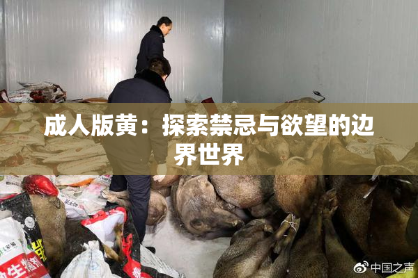 成人版黄：探索禁忌与欲望的边界世界