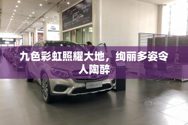 九色彩虹照耀大地，绚丽多姿令人陶醉