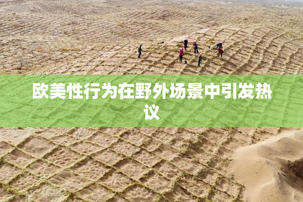 欧美性行为在野外场景中引发热议