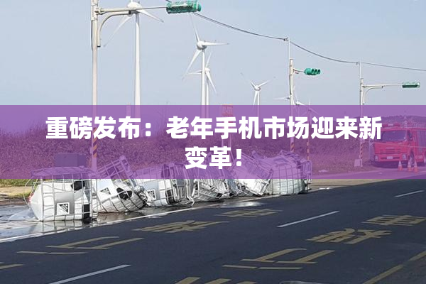 重磅发布：老年手机市场迎来新变革！