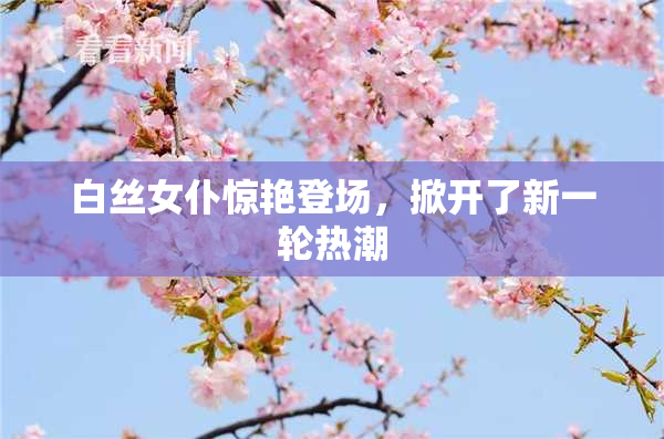 白丝女仆惊艳登场，掀开了新一轮热潮