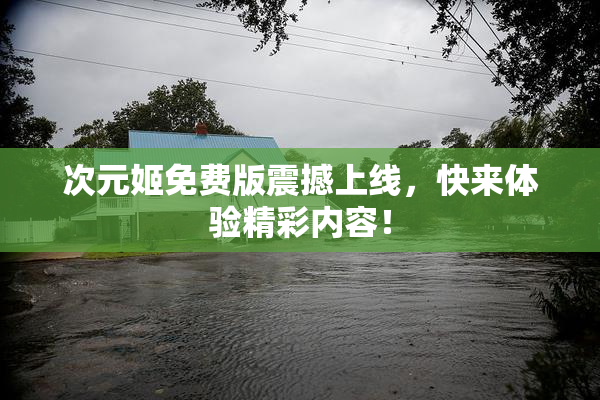 次元姬免费版震撼上线，快来体验精彩内容！