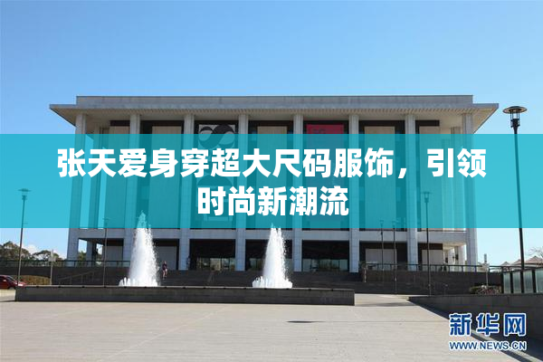 张天爱身穿超大尺码服饰，引领时尚新潮流
