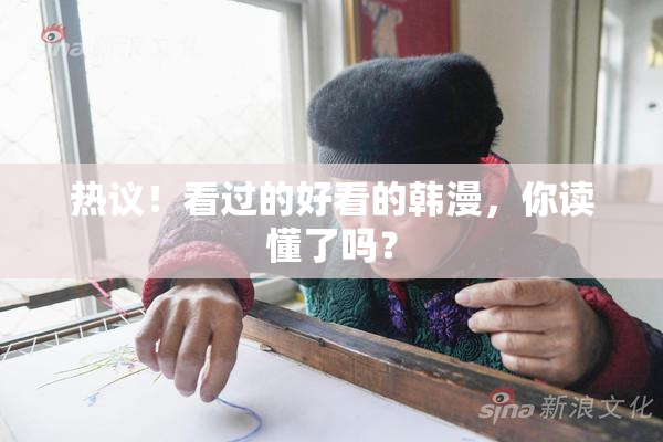 热议！看过的好看的韩漫，你读懂了吗？