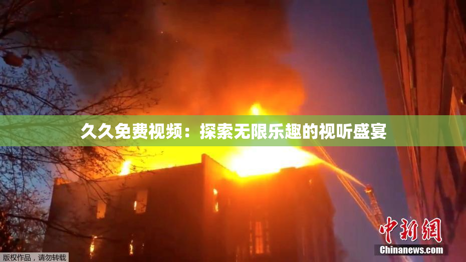 久久免费视频：探索无限乐趣的视听盛宴