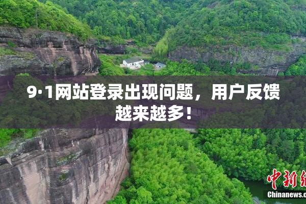 9·1网站登录出现问题，用户反馈越来越多！