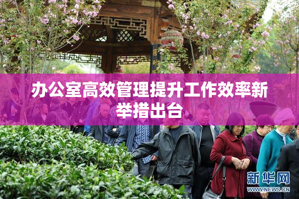 办公室高效管理提升工作效率新举措出台