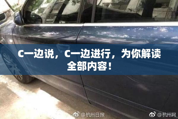 C一边说，C一边进行，为你解读全部内容！