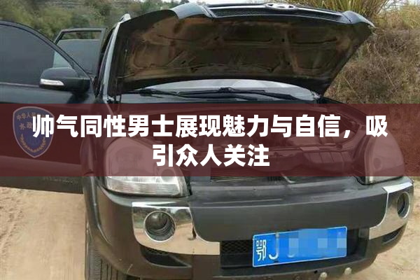 帅气同性男士展现魅力与自信，吸引众人关注