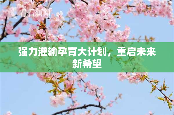 强力灌输孕育大计划，重启未来新希望