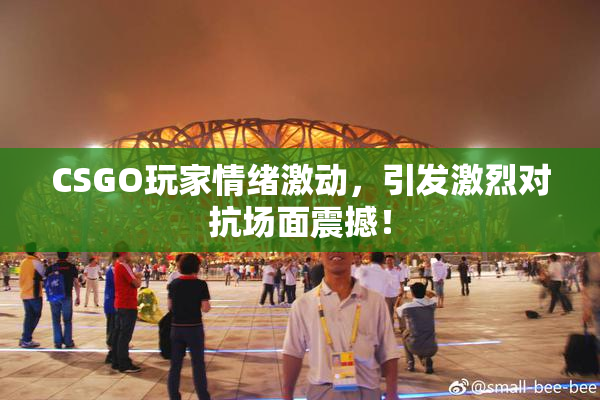 CSGO玩家情绪激动，引发激烈对抗场面震撼！
